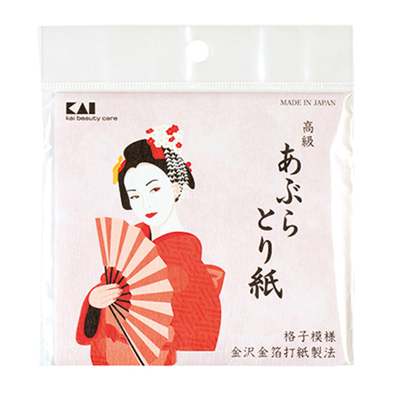 貝印 - 高品質面油紙｜金箔打紙製法 50枚 - 平行進口