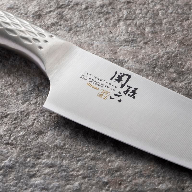 貝印 Kai - 日本製關孫六｜不鏽鋼一體成形｜三德刀 145mm - 平行進口