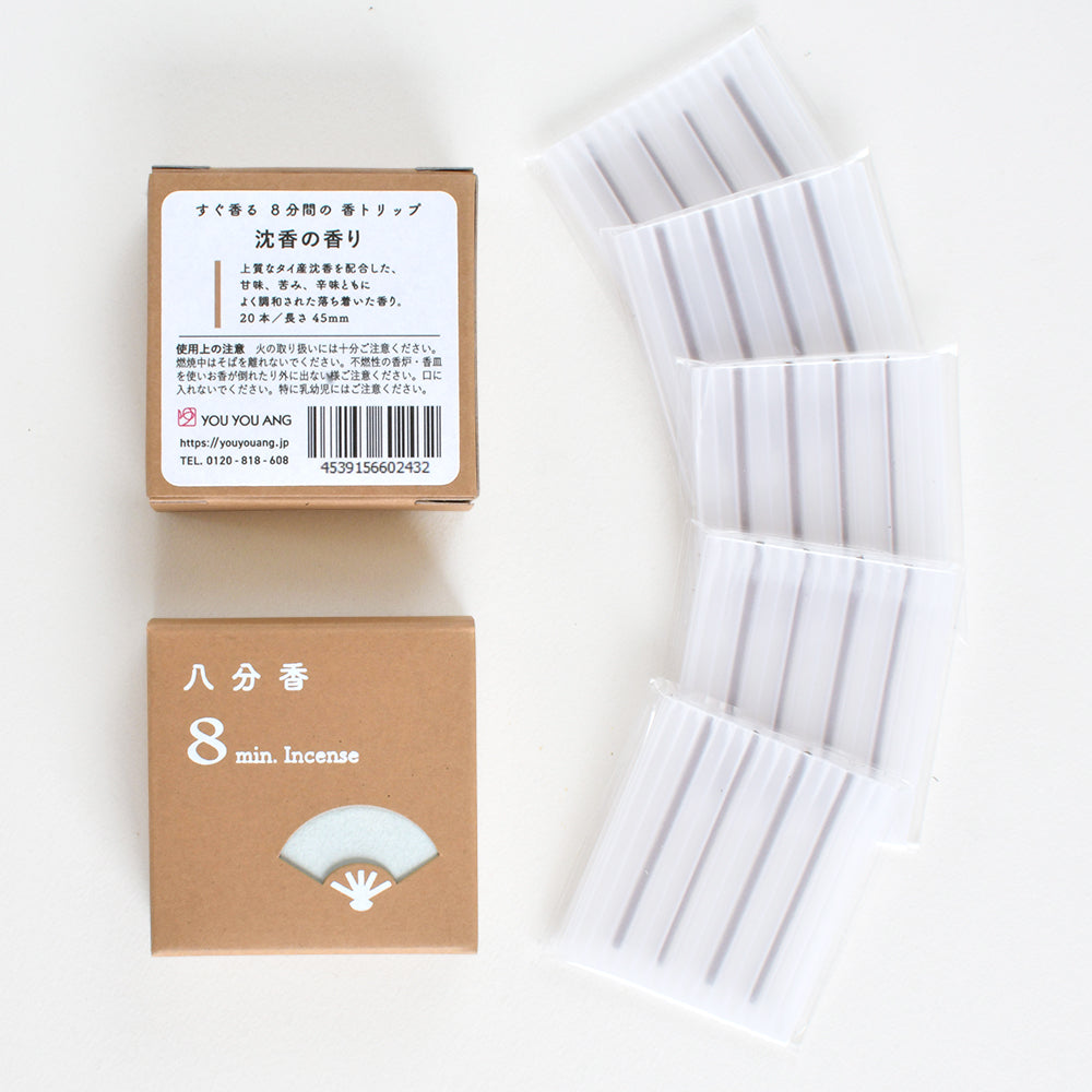 悠々庵 - 日本線香 | 香味之旅｜八分香線香｜沉香｜20支 - 平行進口