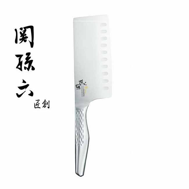 貝印 Kai - 日本製關孫六｜不鏽鋼一體成形｜中式廚刀 165mm - 平行進口