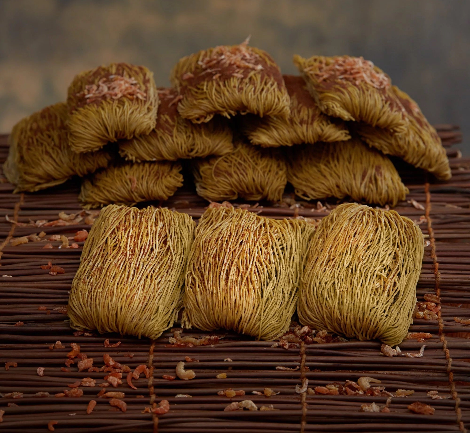 永樂粉麵廠 - 特濃蝦子麵（12隻裝）｜粗／幼 麵可選