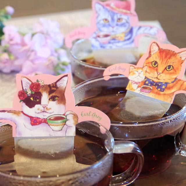 Hook Tea - Cat Cafe 伯爵茶包 3入 - 平行進口 食用日期：2026年1月1日