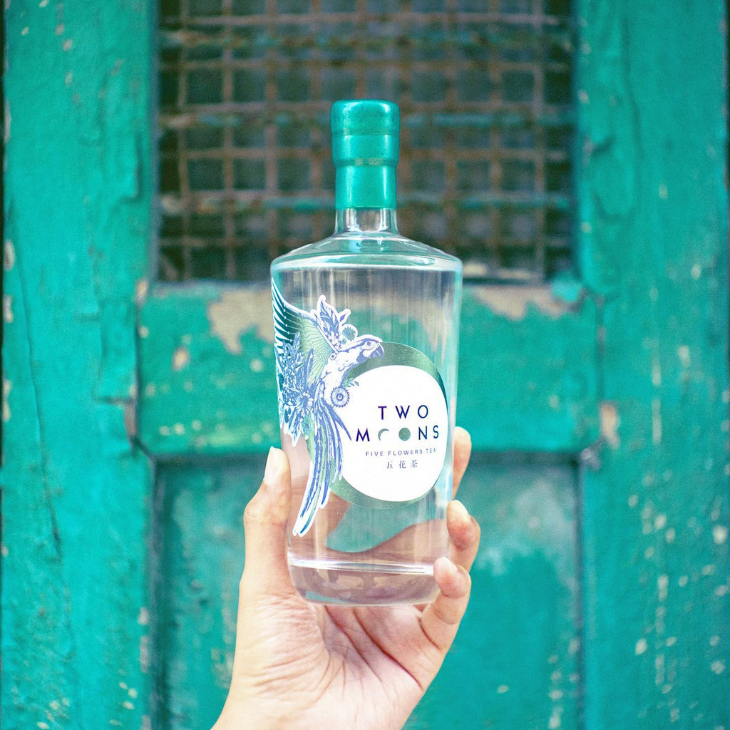 Two Moons  - 氈酒試飲套裝 五花茶+四季柑+經典原味手工琴酒 100ml x 3
