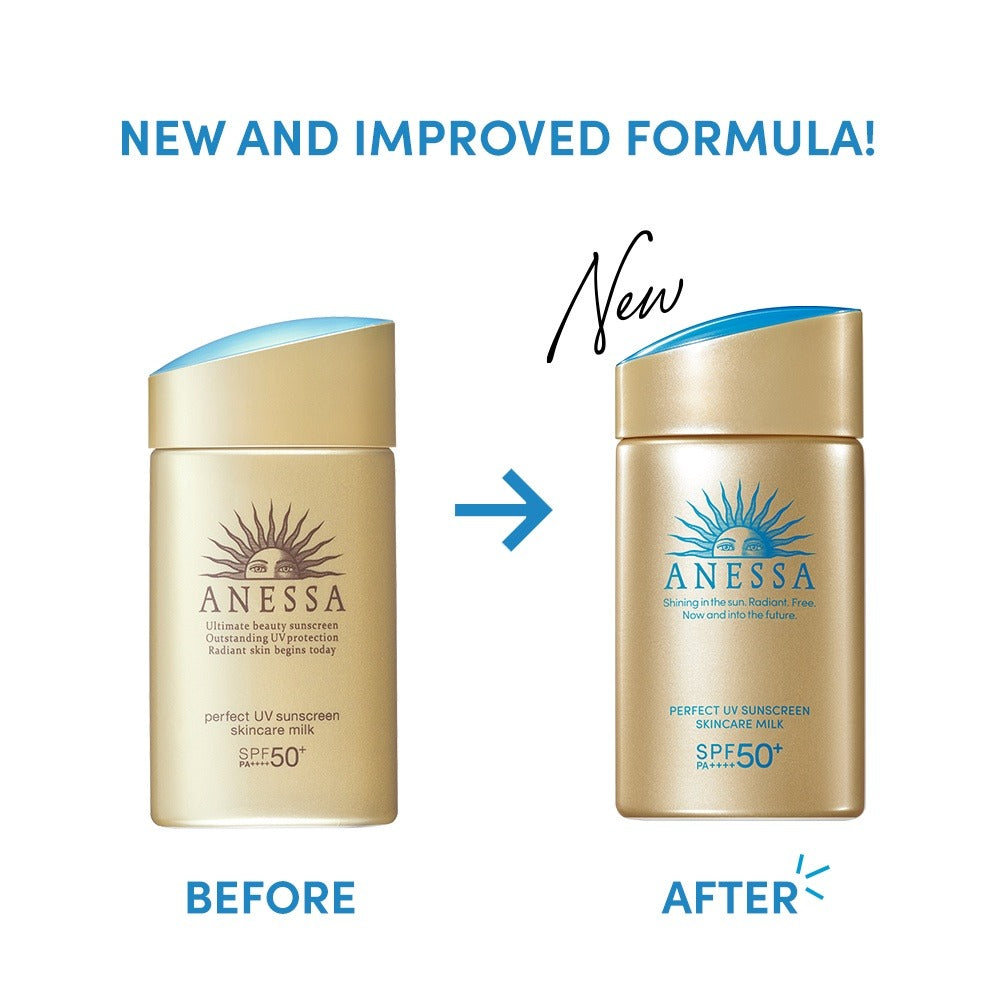 ANESSA - 超防水美肌UV防曬乳液 SPF50+ PA++++ 60ml (金色) - 平行進口