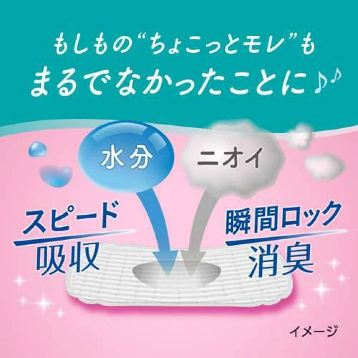 Kao - Laurier 護墊  | 少量約15cc | 無香料 19cm  34片 - 平行進口