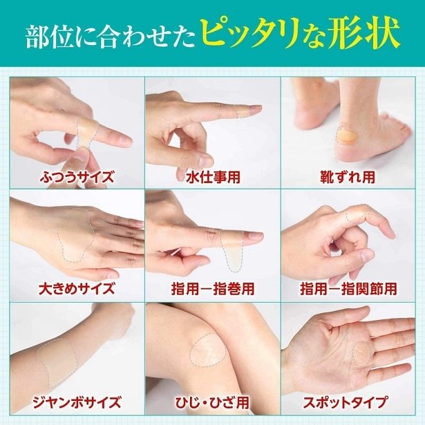 BAND-AID - 超強癒合人工皮防水膠布｜特大 70 x 62mm｜3片 - 平行進口