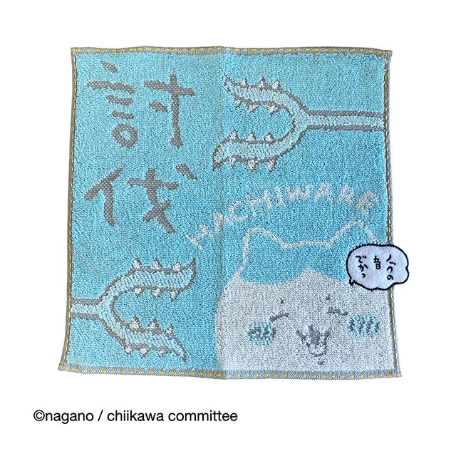 Chiikawa - 純棉抗菌防臭討伐手巾 25x25cm - 平行進口