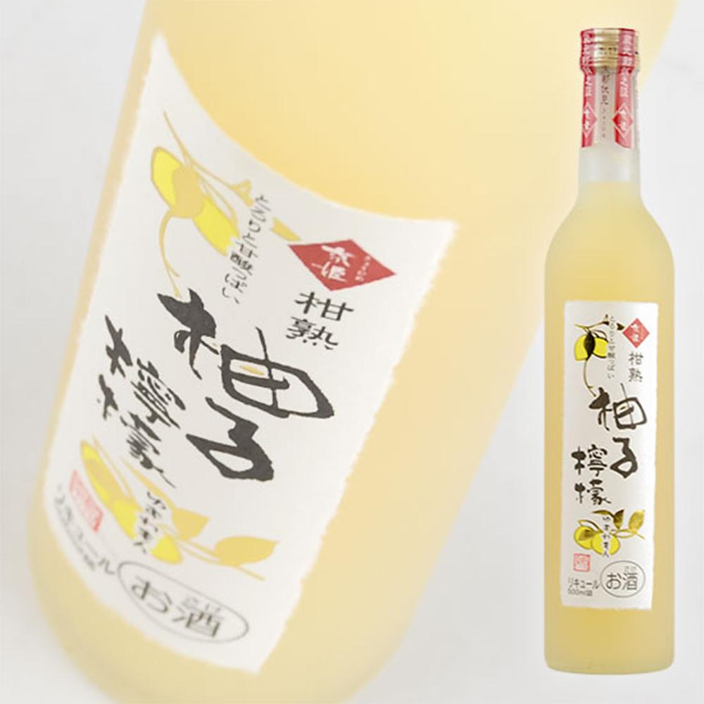 京姫 - 柚子檸檬酒 500ml - 同人辦館 Our HK Mall