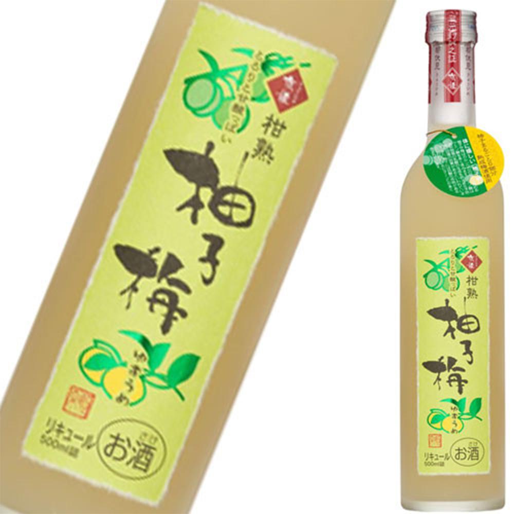 京姫 - 柚子梅酒500ml - 同人辦館 Our HK Mall