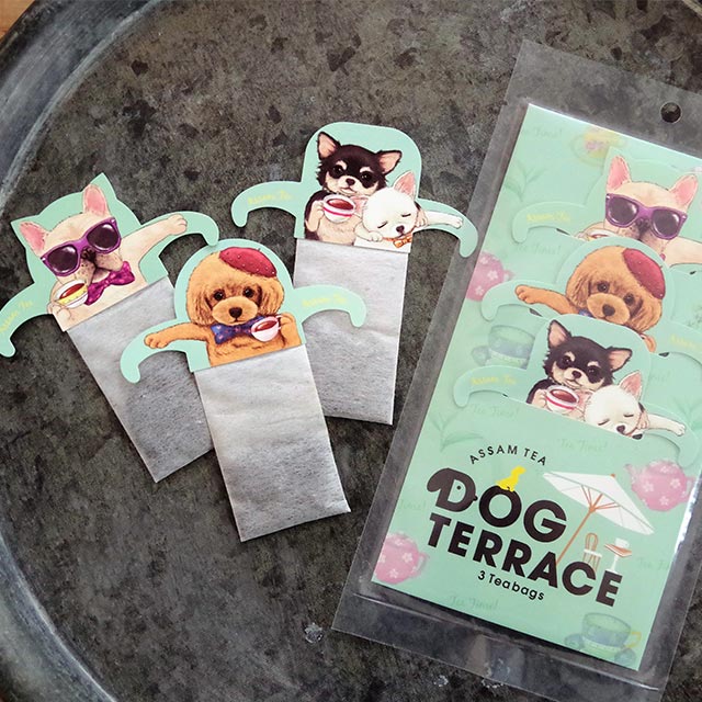Hook Tea - Dog Terrace 印度阿薩姆紅茶 Assam Tea 3入 - 平行進口 食用日期：2026年2月1日