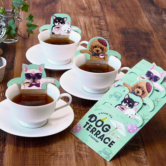 Hook Tea - Dog Terrace 印度阿薩姆紅茶 Assam Tea 3入 - 平行進口 食用日期：2026年2月1日