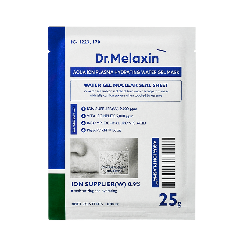 Dr. Melaxin - Aqua 水離子水凝提亮持久保濕面膜 5片 - 平行進口