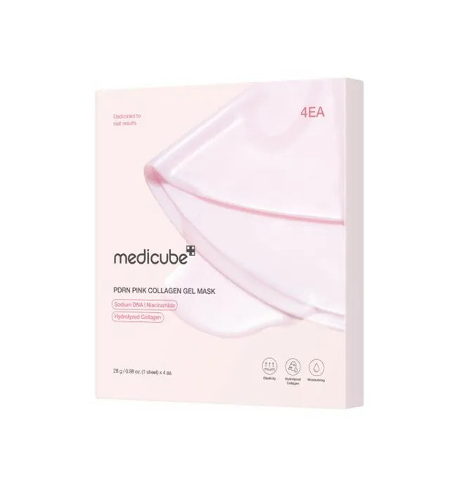 medicube - PDRN 粉紅胜肽膠原凝膠面膜 28g x 4 - 平行進口