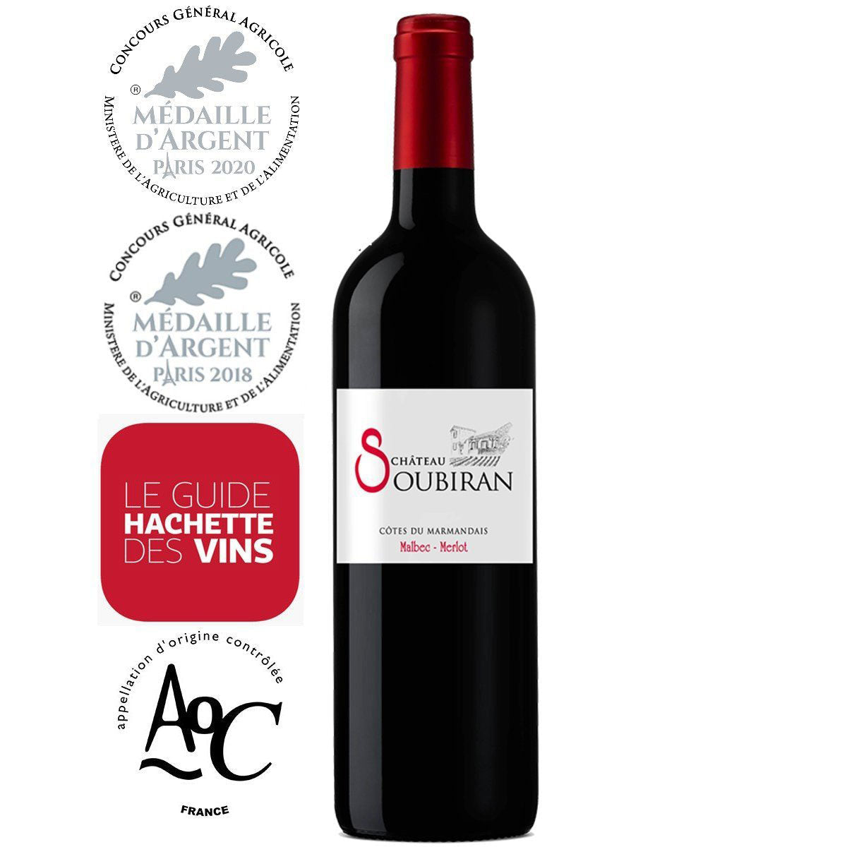 Chateau Soubiran - 法國索碧莊園紅酒 2020 750ml