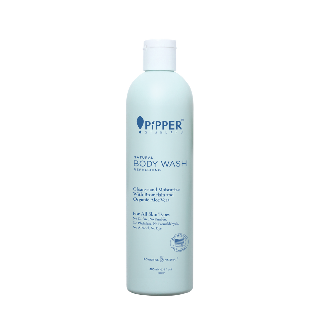 PiPPER Standard - 有機蘆薈鳳梨酵素保濕舒敏淋浴露 300ml