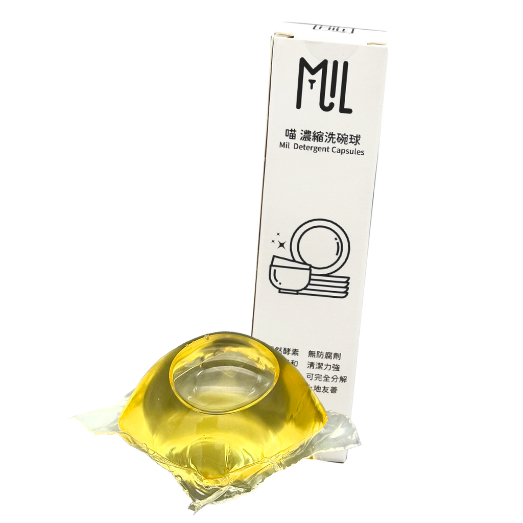 Mil Mill 喵坊 - 環保天然酵素濃縮洗碗球 7粒/盒