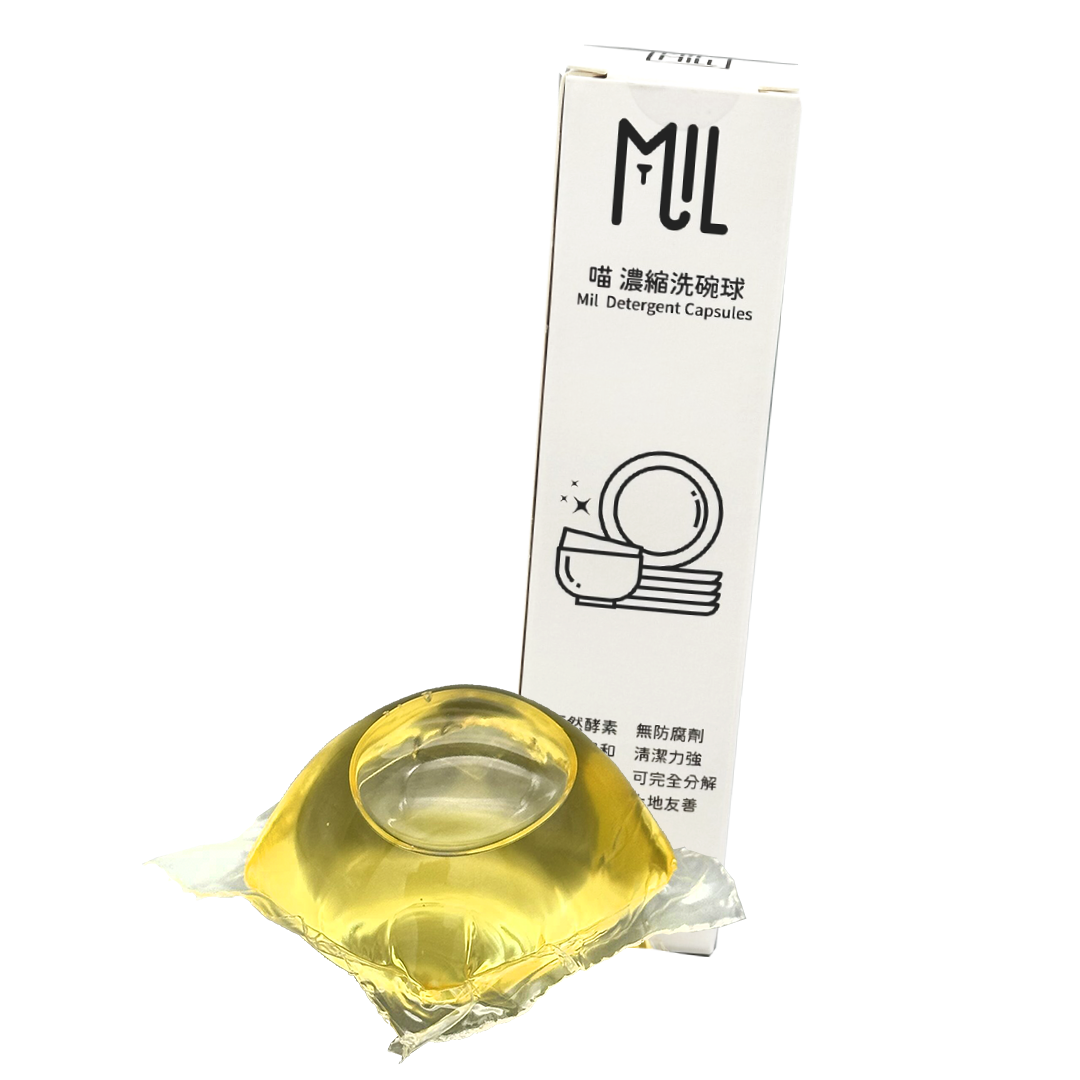 Mil Mill 喵坊 - 環保天然酵素濃縮洗碗球 7粒/盒