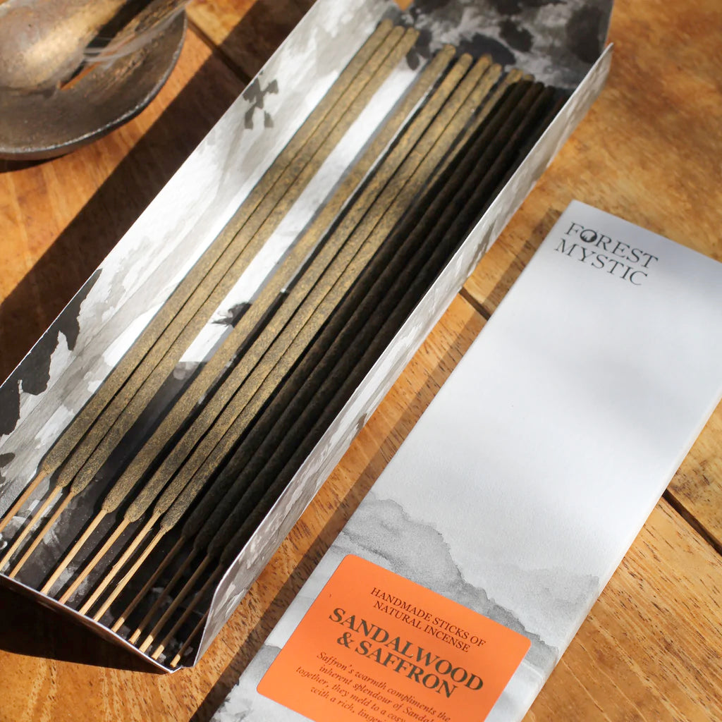 Forest Mystic - 喜馬拉雅山手工製線香｜Sandalwood & Saffron 25g