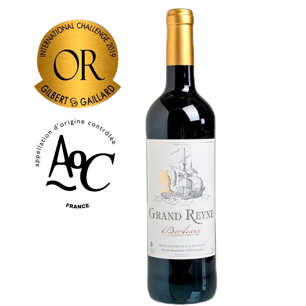 Grand Reyne 法國 波爾多 金龍船 紅酒 2021 750ml