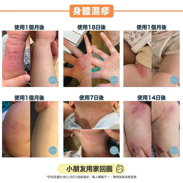 CUBED - 兒童濕疹紓緩護理油 Kids Body Oil 30ml