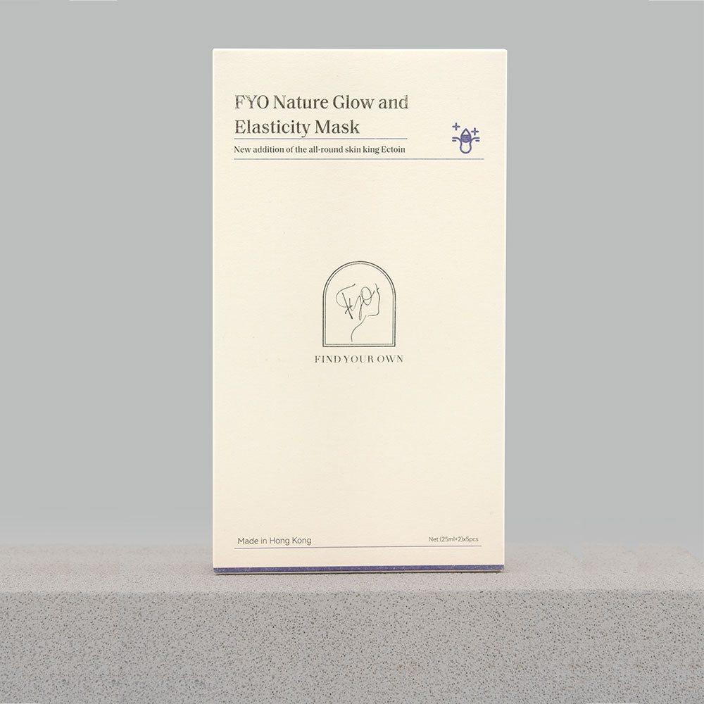 FYO - 彈性緊緻面膜 Nature Glow & Elasticity Mask 5片