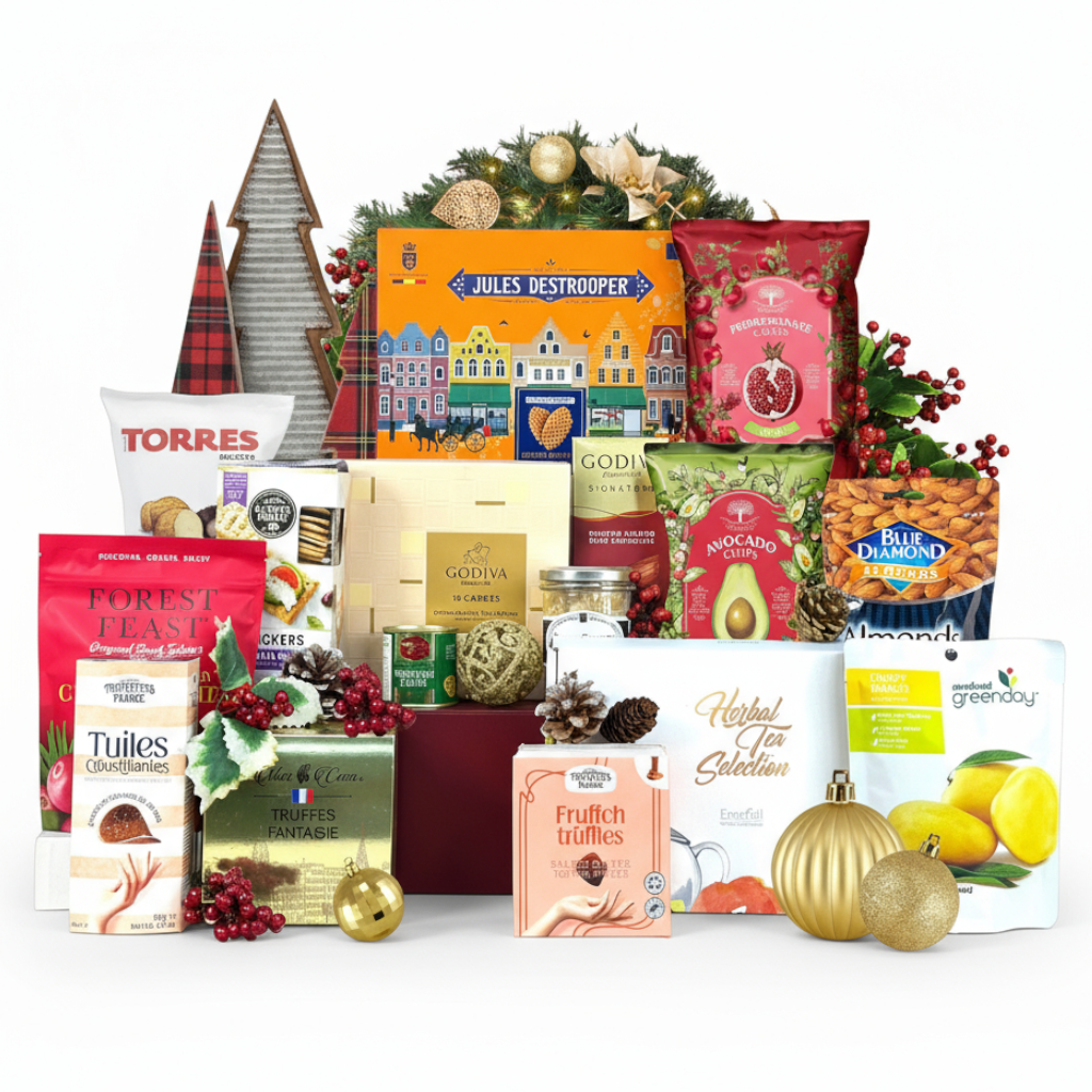 同人辦館 - 比利時朱古力與法式松露的貴族聖誕禮籃