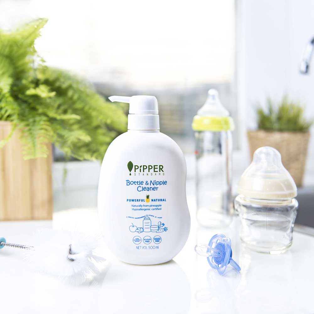PiPPER Standard - 天然菠蘿酵素嬰兒餐具及蔬果清潔劑 500ml