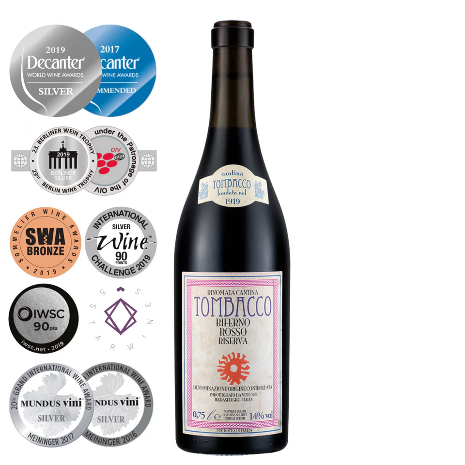 Tombacco - 「聖誕獻禮」 湯柏高酒莊 復古藝術紅白酒3支套裝 750ml x 3