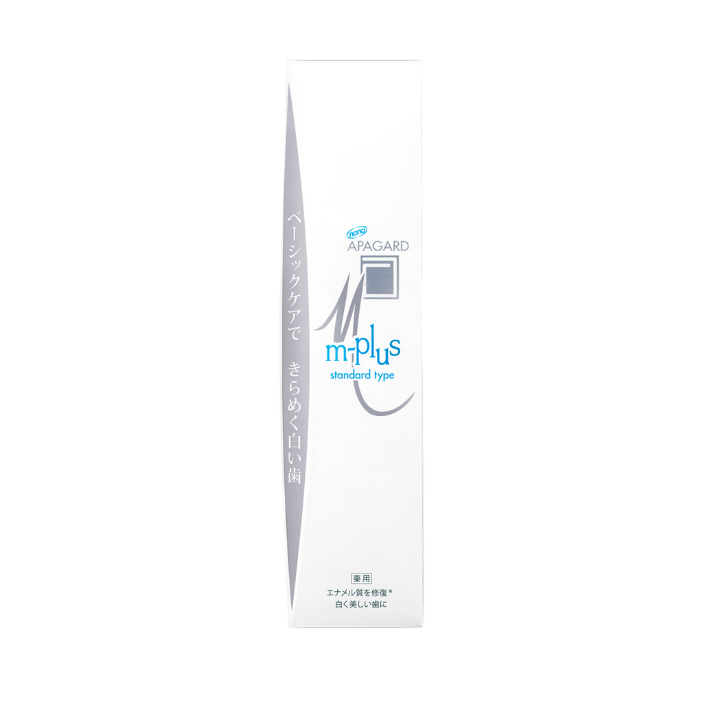 Apagard - 【2件裝】M-Plus 美白修護琺瑯質牙膏｜薄荷味｜無氟 130g - 平行進口