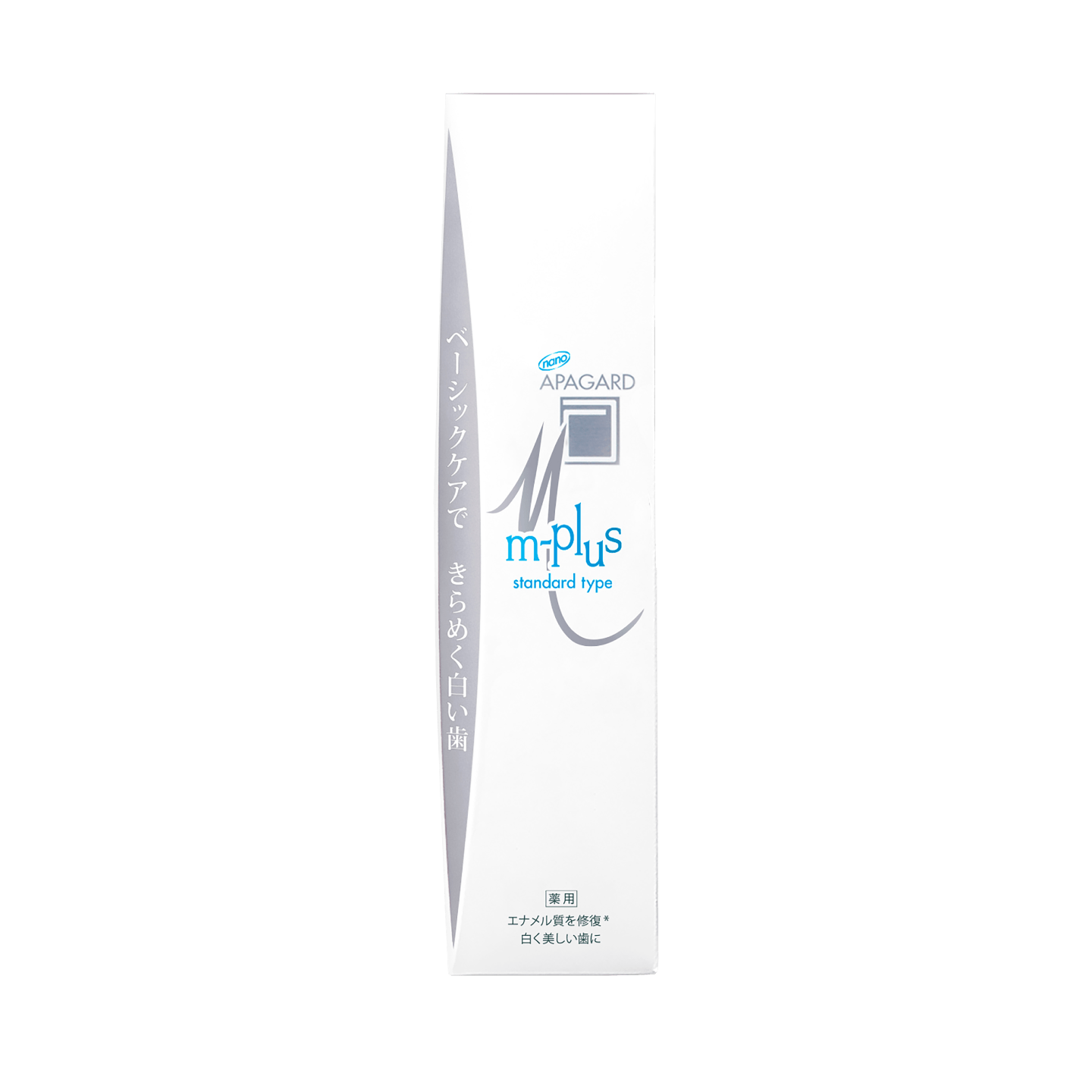 Apagard - 【2件裝】M-Plus 美白修護琺瑯質牙膏｜薄荷味｜無氟 130g - 平行進口