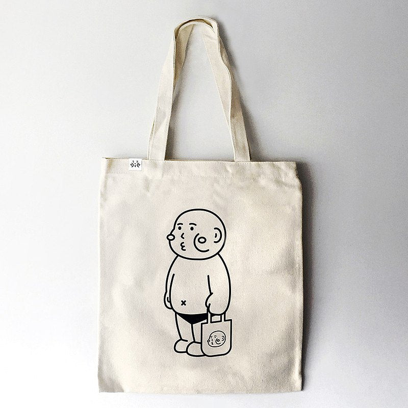 cheeky cheeky - cheeky cheeky boy 厚面子 tote bag
