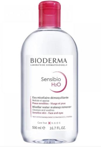 Bioderma - Sensibio H2O深層卸妝潔膚水 (敏感性肌膚 -紅) 500ml - 平行進口
