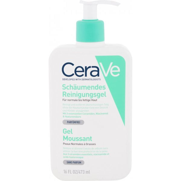 CeraVe - 清爽泡沫潔膚露 Foaming Cleanser 473ml (包裝隨機）- 平行進口