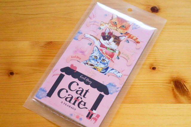 Hook Tea - Cat Cafe 伯爵茶包 3入 - 平行進口 食用日期：2026年1月1日