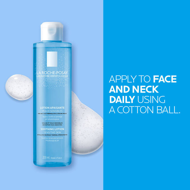 La Roche-Posay - 平衡潔淨舒緩保濕化妝水 Lotion Apaisante Soothing Lotion 200ml - 平行進口