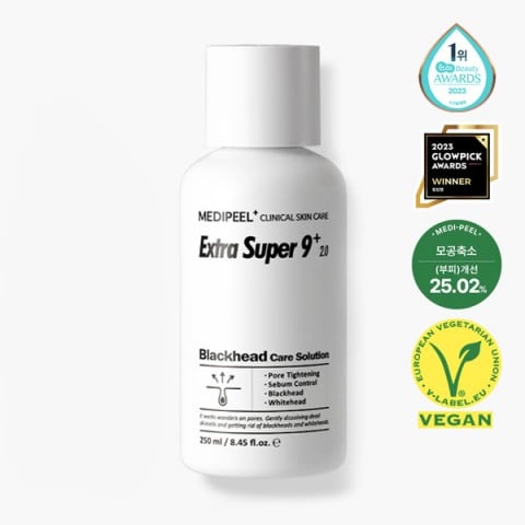 Medipeel - EXTRA SUPER 9 黑頭皮脂軟化劑 2.0 250ml - 平行進口