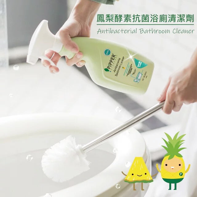 PiPPER Standard - 【抗菌】鳳梨酵素抗菌浴廁清潔劑 400ml｜茶樹香
