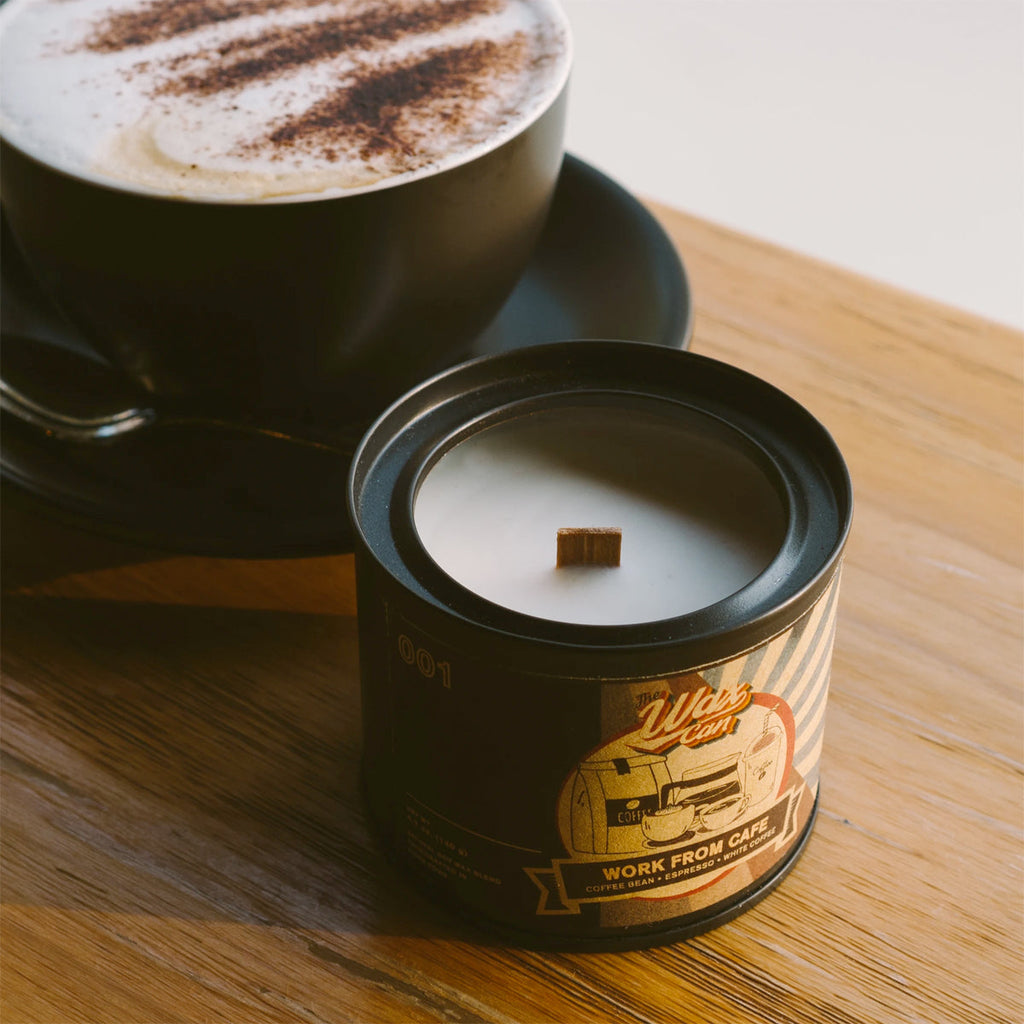 The Wax Can - 香港製造｜Work From Cafe 在咖啡店工作｜香薰蠟燭 140g