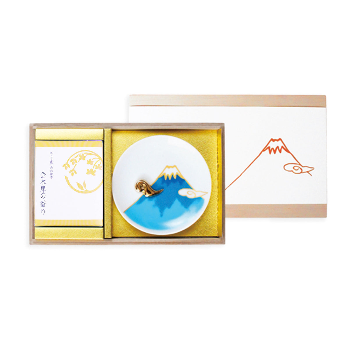 悠々庵 - 日本線香 |金木犀(桂花)｜連富士山線香香架 - 平行進口